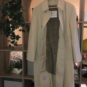 Tan London Fog Trench Coat